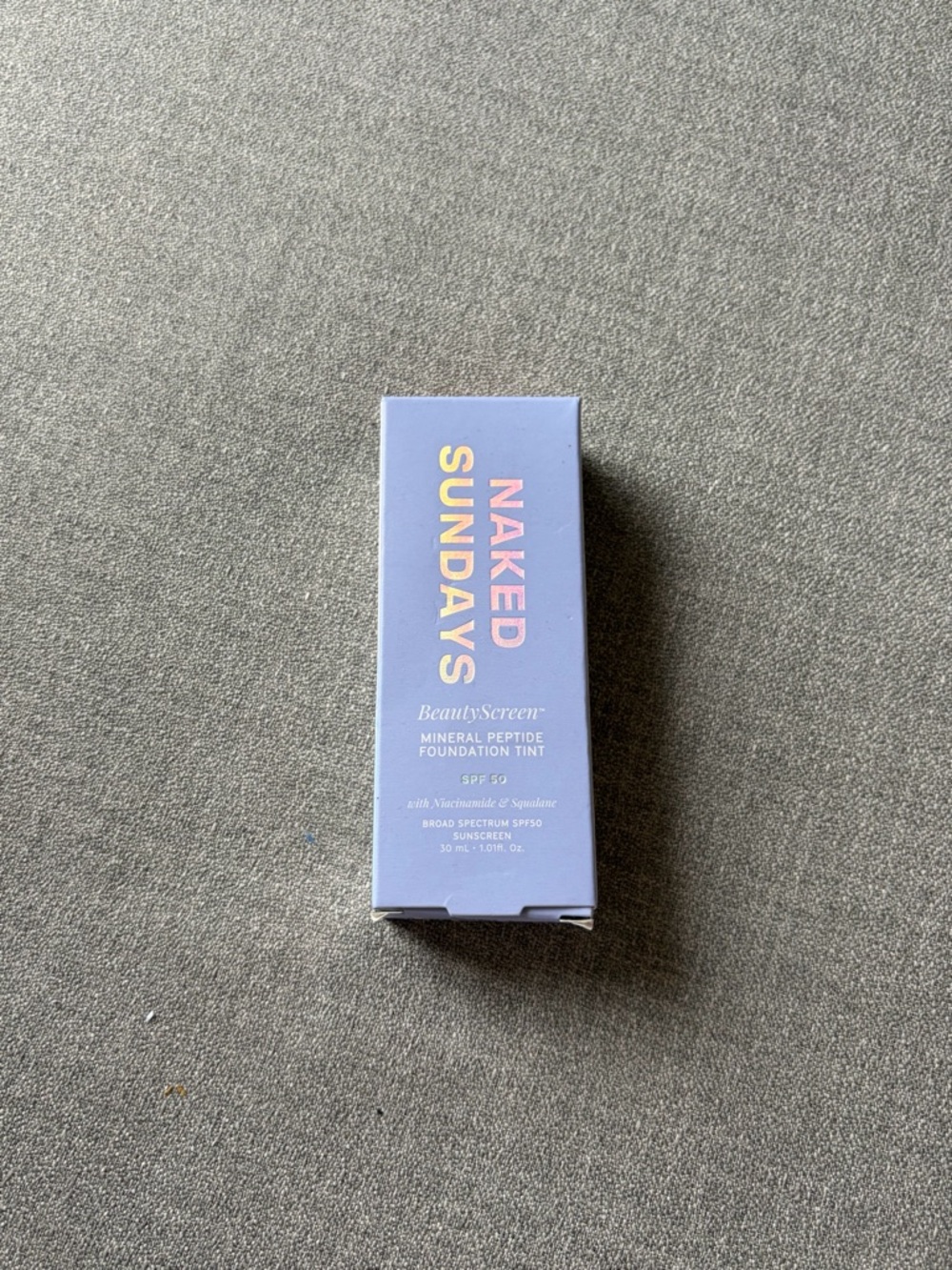 Naked sundays tinted sunscreen foundation